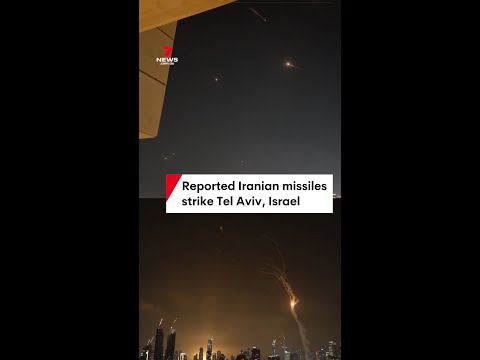 Iranian Missiles strike Tel Aviv, Israel