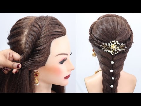 Amazing & New ponytail hairstyle for wedding & functions | hairstyle for woman