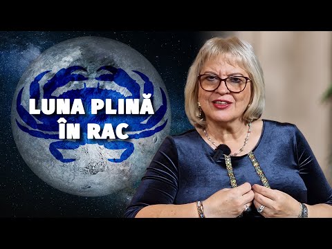 Astrolog Luminița Ristea, despre Luna Plină în Rac din 14 ianuarie! “Exprimați-vă emoțiile”