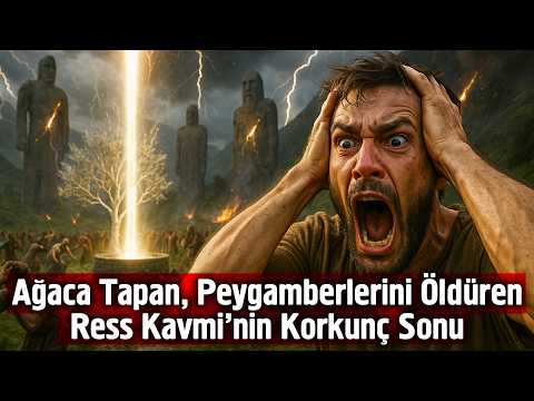 Ağaca Tapan, Peygamberlerini Öldüren Ress Kavmi'nin Korkunç Sonu | Helak Olan Kavimler