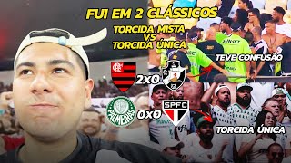 FUI EM 2 CLÁSSICOS! TORCIDA MISTA vs TORCIDA ÚNICA QUAL O MAIS PERIGOSO?