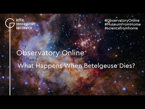 Observatory Online What Happens When Betelgeuse Dies?