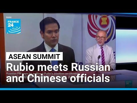 YouTube video thumbnail: Marco Rubio met With Russian & Chinese Counterparts During Asean Summit