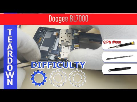 (ENGLISH) Doogee BL7000 📱 Teardown Take apart Tutorial