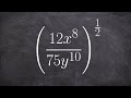 Exponent Rules and Simplification Concepts