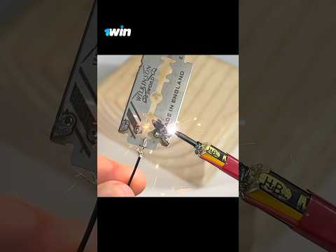 Turn Pencil Into Welding Machine💡! #shorts #ytshorts #lifehacks #experiment #video