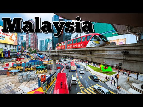 Malaysia 🇲🇾 Kuala Lumpur walking tour සුන්දර මැලේසියා නගරයේ ලස්සන බලන්න යමුද city tour 2025