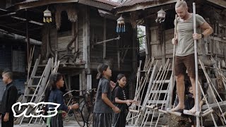 タイの秘境に訪れる