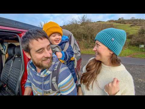 Winter Vanlife in our Tiny Campervan