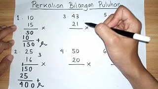 Belajar Perkalian Bilangan Puluhan dalam Matematika