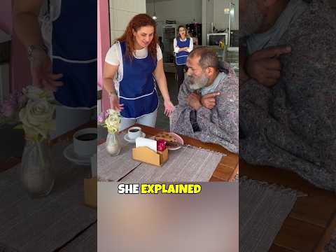 This Homeless Man's Test Shocks Everyone! 😲🍽️