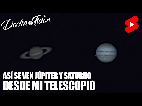 JUPITER y SATURNO desde MI TELESCOPIO 🔭