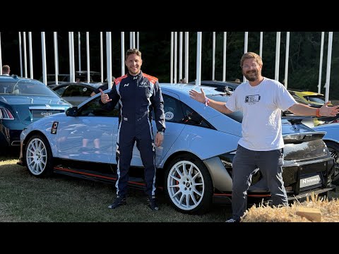 Hyundai IONIQ 6 N Launches! My First Ride Up The Hill At Goodwood Festival Of Speed