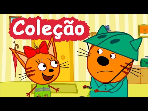 Kid-E-Cats em Portugues | Coleção dos episódios | Desenhos para crianças