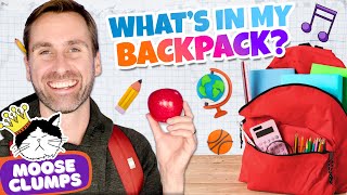 🎒 Back to School Song! ✏️🚌 Let's See What's Inside My Backpack!