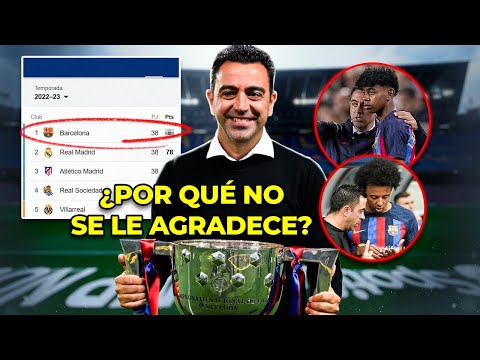 Las 6 COSAS que HIZO XAVI en Barça Y NADIE LE ESTÁ AGRADECIENDO¡Llevaba muchos más puntos que FLICK!