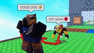 Dog Walk ROBLOX FUNNY MOMENTS (2 Player Obby)