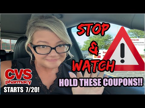 CVS STOP & WATCH | CLIP THESE 2 COUPONS NOW!