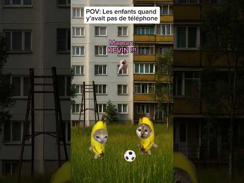 POV : Les enfants quand y’avait pas de téléphone #humour #catmemes #drole #pov #sketch