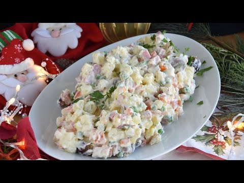 ❤ Ensalada de navidad muy fácil PERFECTA PARA ESTAS FIESTAS