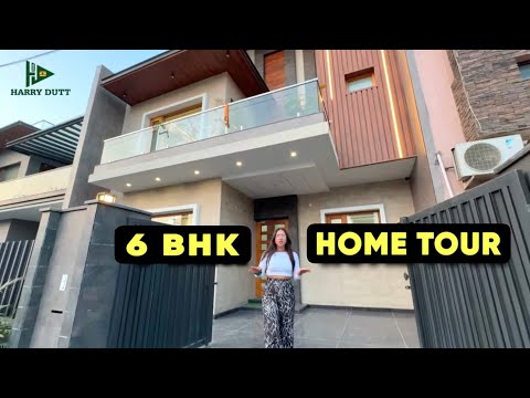 Inside a Luxury 6 BHK Triple Story House Design | 193 Yard Kothi Sale in Mohali | Luxury Home Tour