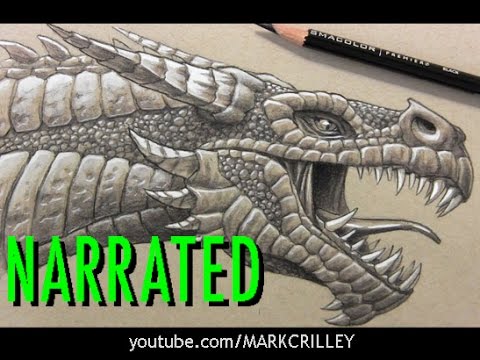 How to Draw a Dragon's Head: Shading & Details