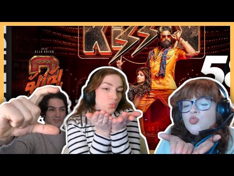 KISSIK Song | REACTION | Pushpa 2 The Rule | Allu Arjun | Sukumar | Sreeleela | DSP