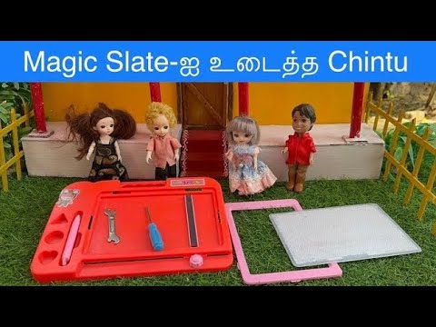 What’s inside the magic slate_#classicminifood #chittibomma #chintuvideo