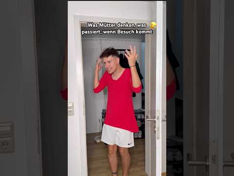 Was Mütter denken, was passiert wenn Besuch kommt😂 itsofficialmarco