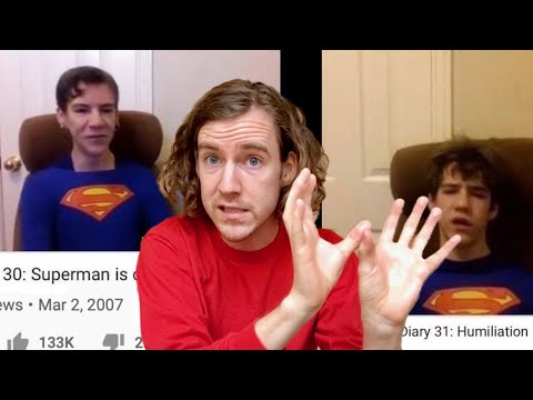 Reacting to my viral meme (Diary 30: Superman is coming to school) (+ Diary 31: Humiliation)