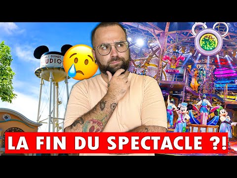 FERMETURE d'un SPECTACLE à DISNEYLAND PARIS .. ?