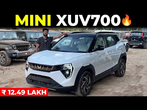 Mini XUV700 at ₹ 12.49 lakh🔥- Walkaround Review with On Road Price | XUV3XO AX7