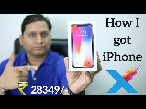 iPhone X Fun Unboxing | Got it @ ₹28,349 only