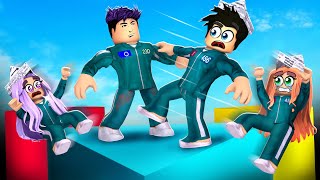 NÃO CAIA no JOGO FINAL SQUID GAME no CÉU ! *apenas um sobrevive* - Roblox Sky Squid Game
