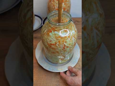 Квашеная капуста 🤤 Мой ТГ:Gotovim_s_Pavlom_Gurmanovim