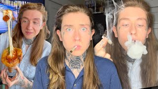 way too many edibles, dispensary haul & stoner munchies!