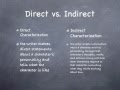 Direct and Indirect Characterization