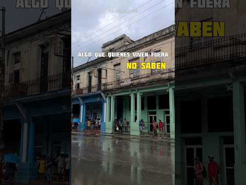 Qué pasa en las calles de Cuba cuando llueve