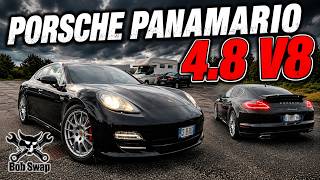 PORSCHE PANAMERA 4.8 V8 : SOSTITUISCO IL SOFFIONE DELLE SPOSPENSIONI #porsche #panamera #v8