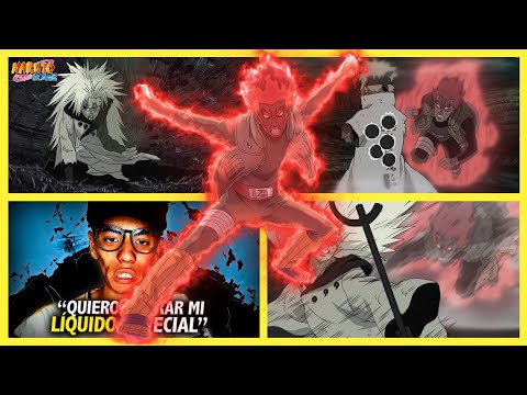 Gai Sensei vs Madara 10 Colas 🔥| La Batalla más Legendaria de Todo Naruto Shippuden 🍥