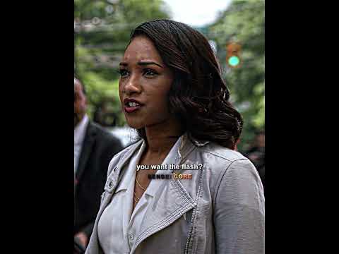 The Flash Saves Iris From Samuroid #theflash