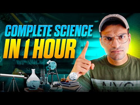 COMPLETE SCIENCE in 1 HOUR | Use this Science Strategy & Get 95+ Marks | Class 10th Boards