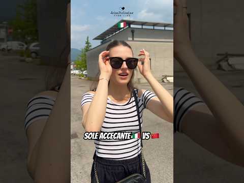 Sole accecante ๐ฎ๐น vs ๐จ๐ณ #vitadicoppia #relazioni #ironia #shorts #AsianItalianLove