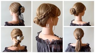 垢抜け確定♡編み込みカチューシャ×お団子の簡単アレンジ５選