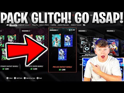 PACK GLITCH! PRO ACE FANTASY BUNDLE GLITCH!