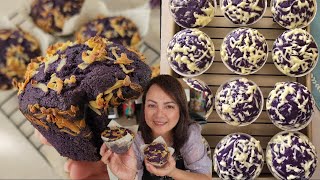 UBE CHEESE MUFFINS | Baked & Steamed