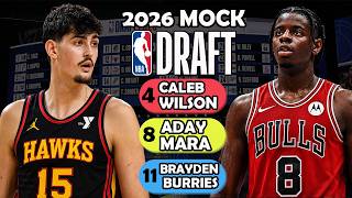 2026 NBA Mock Draft! Full 1st Round.. 