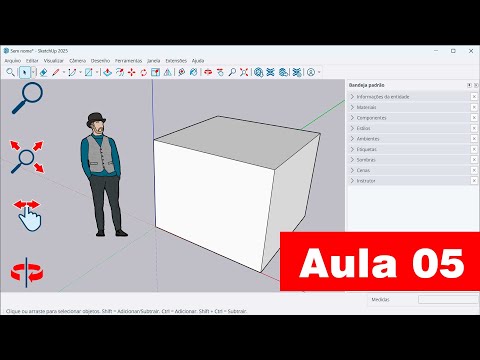 Curso Gratuito de SketchUp - Aula 05: Navegação