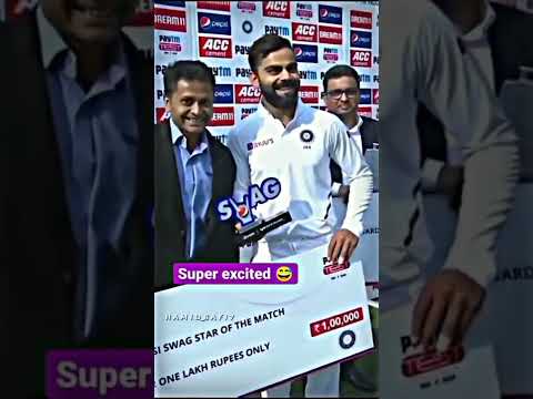 Virat Kohli Funny Moment While Taking Award ? | #funny #viratkohli #shorts