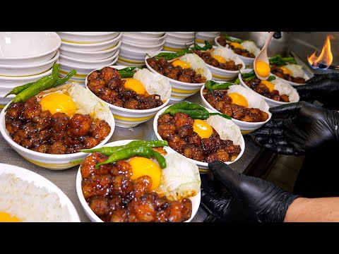점심시간에만 100그릇씩 팔리는?! 반찬도 필요없는 밥도둑 끝판왕 덮밥 모음 BEST 6 Korean-style Rice Bowl / Korean street food